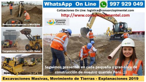 imagen de Obras de Reconstrucción Emergencia - Maquinaria con id 17201