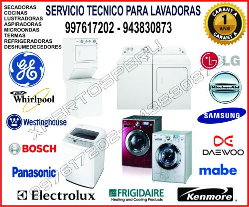 imagen de REPARAMOS  LAVADORAS, SECADORAS /FULL MARCAS con id 35322